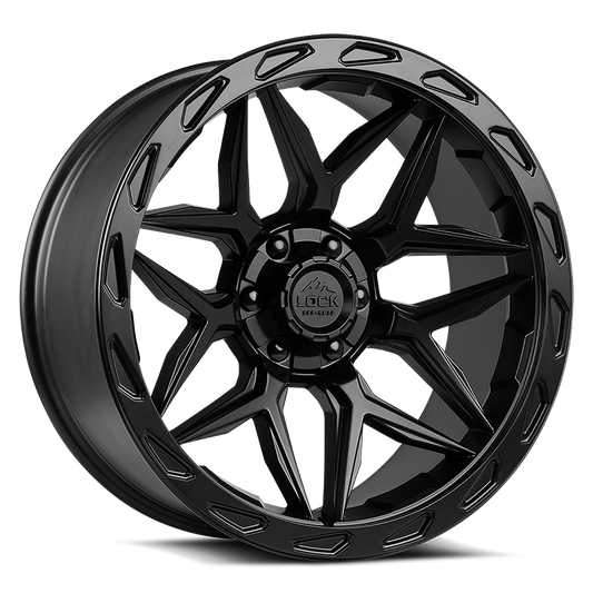 Lock Off-Road Wheels MATRIX- マットブラック