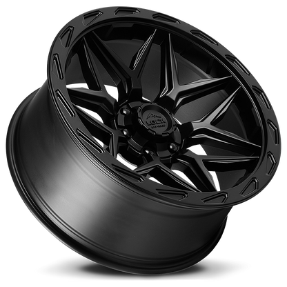 Lock Off-Road Wheels MATRIX- マットブラック