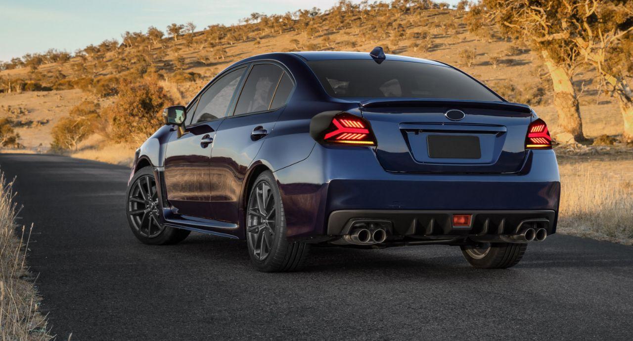 OLM Y-Spec LEDテールライト（スモークレンズ レッドオプティック） - 2015-2021 WRX / STI用