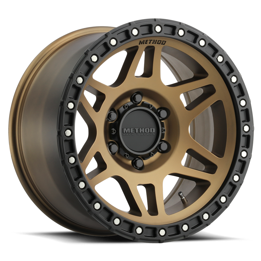 Method Race Wheels 312 | Method Bronze® - マットブラックリップ