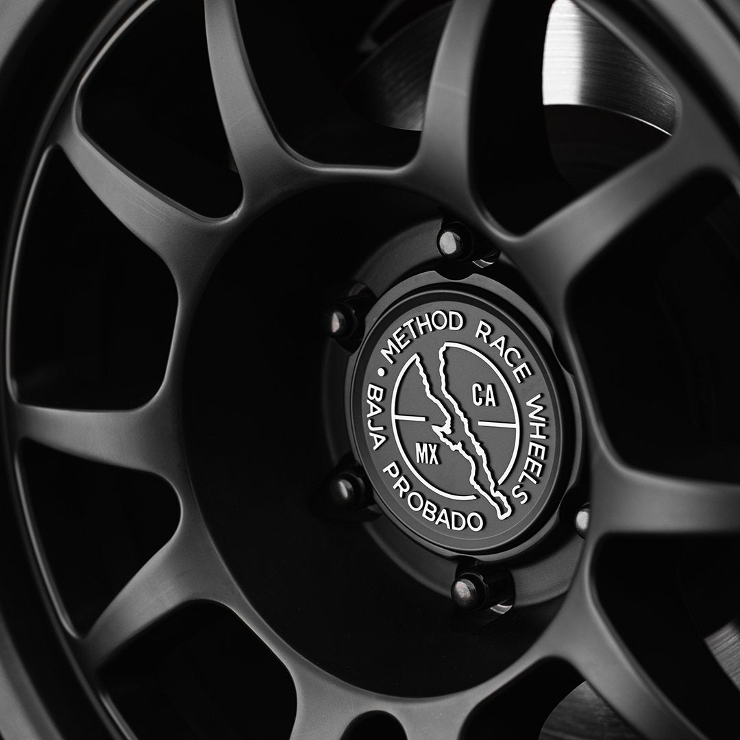 Method Race Wheels センターキャップ | BAJA Proven スナップイン | ブラック