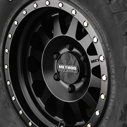 Method Race Wheels センターキャップ | TOPO スナップイン | ブラック