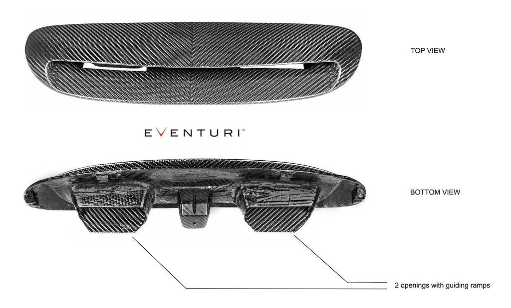Eventuri Mini F56 JCW GP3 / F54 JCW Clubman 306HP ブラックカーボン