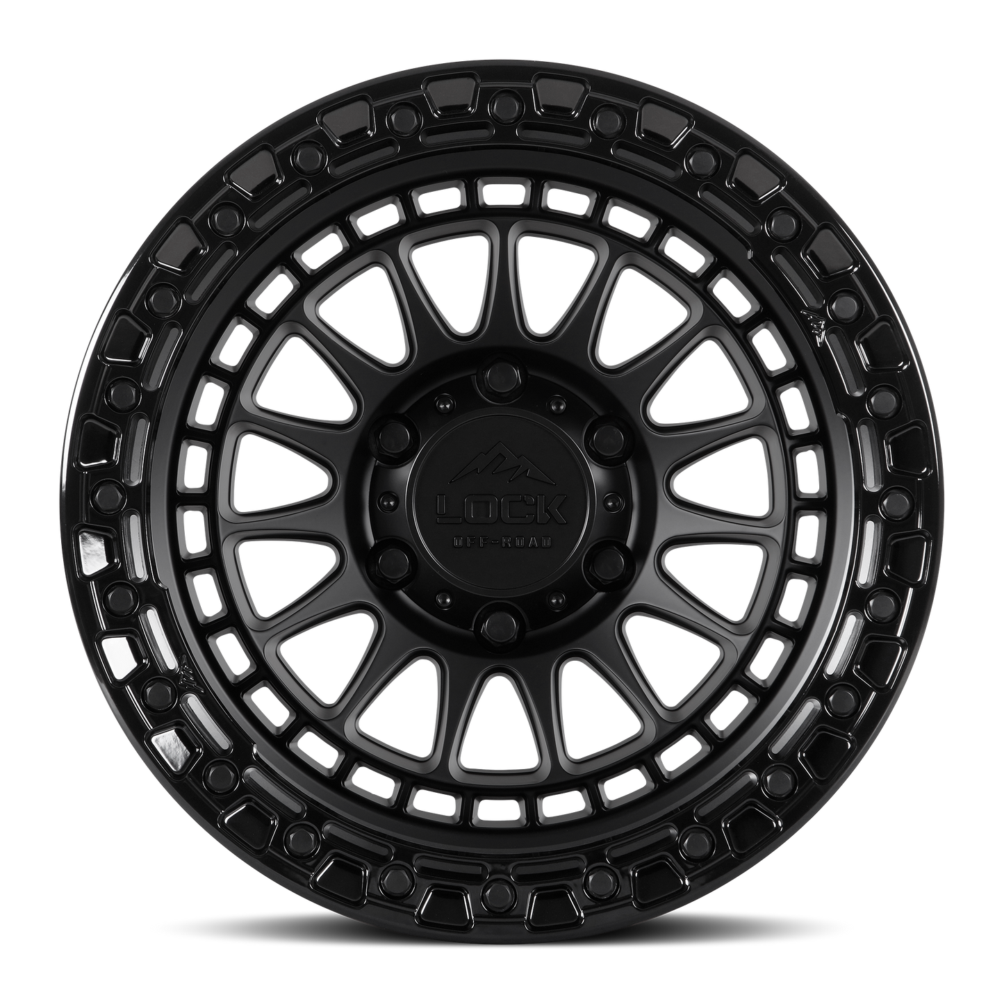 Lock Off-Road Wheels MOJAVE - マットブラック｜グロスリップ