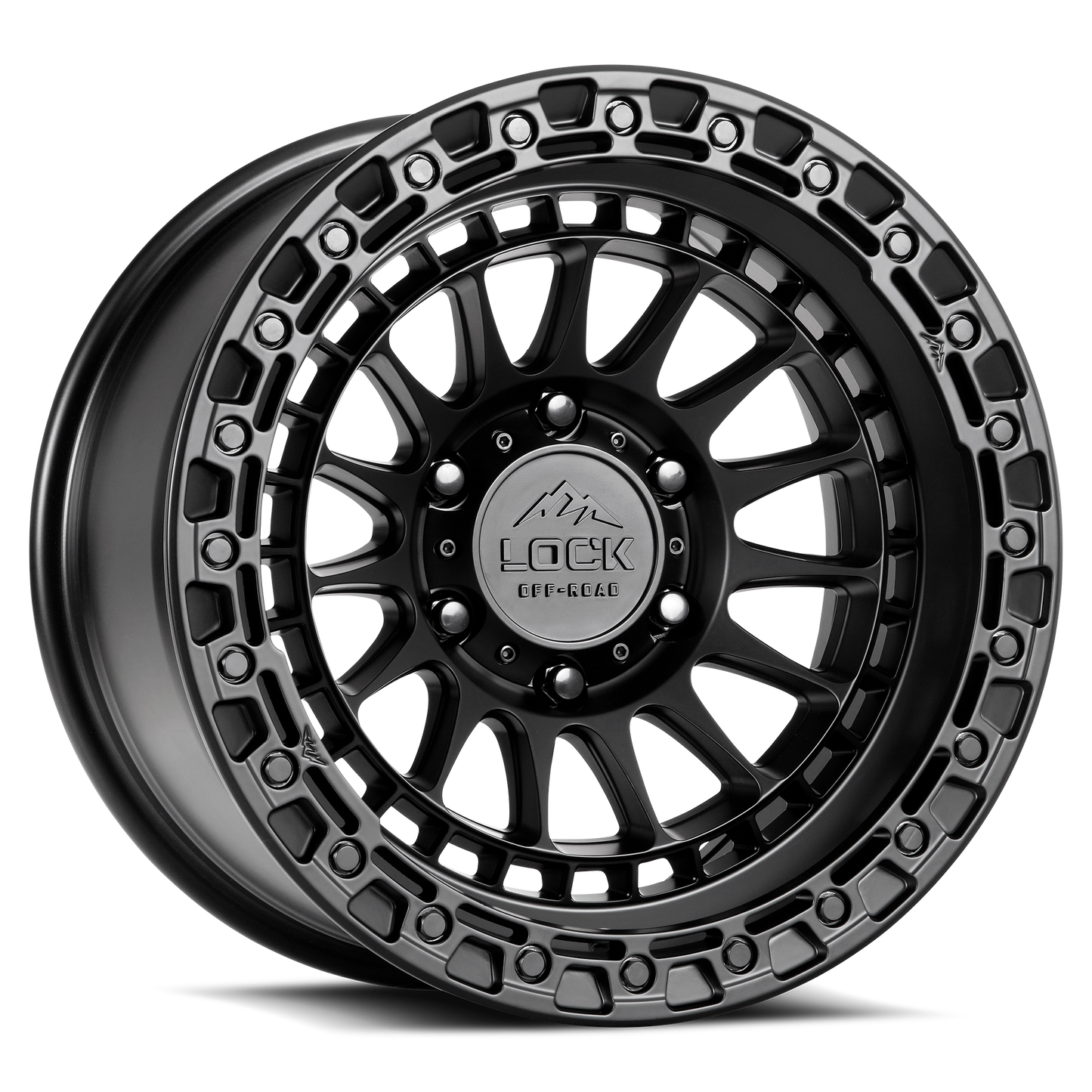 Lock Off-Road Wheels MOJAVE - マットブラック