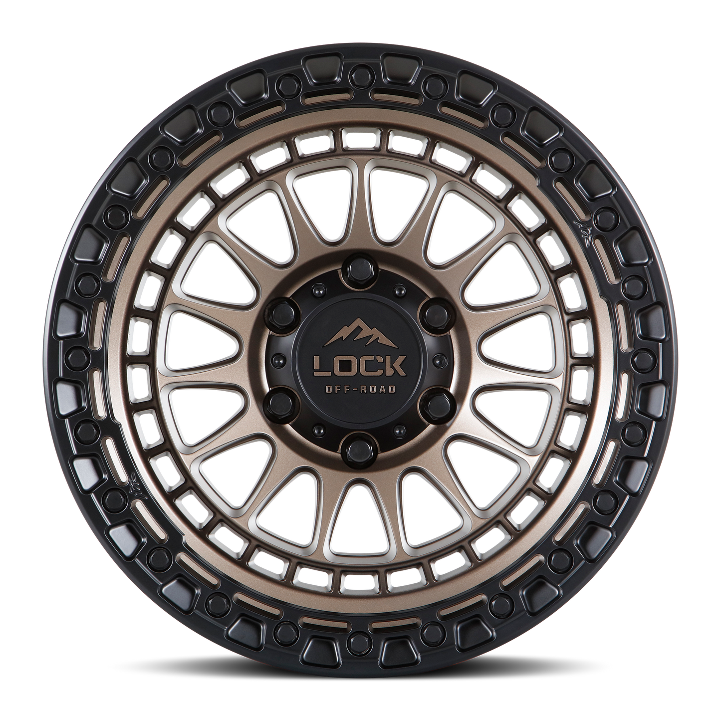 Lock Off-Road Wheels MOJAVE - マットブロンズ