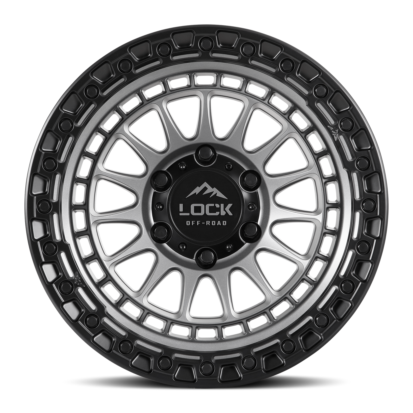 Lock Off-Road Wheels MOJAVE - マットグレー