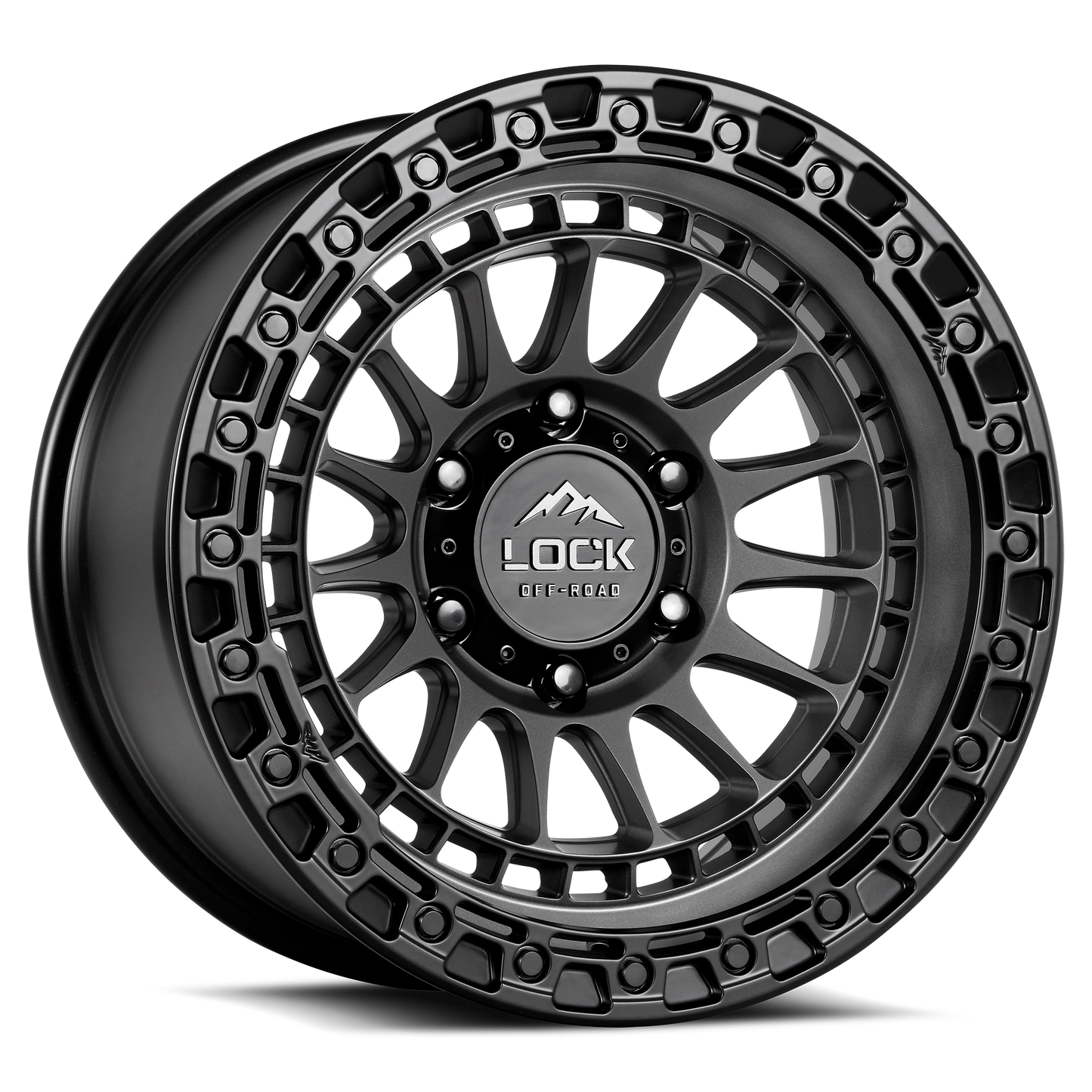 Lock Off-Road Wheels MOJAVE - マットグレー