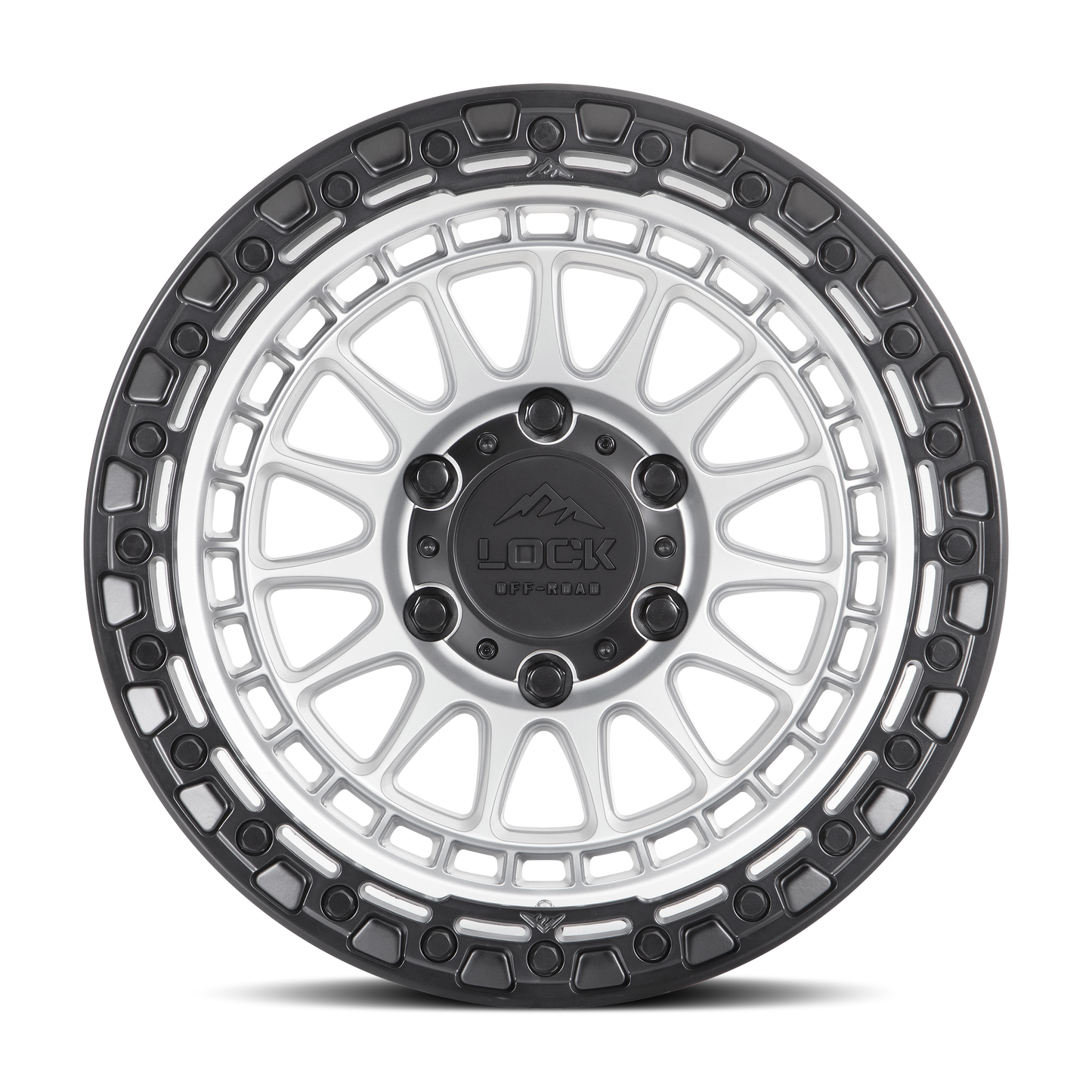 Lock Off-Road Wheels MOJAVE - マットシルバー