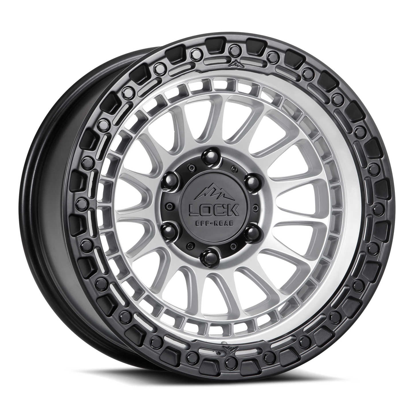 Lock Off-Road Wheels MOJAVE - マットシルバー