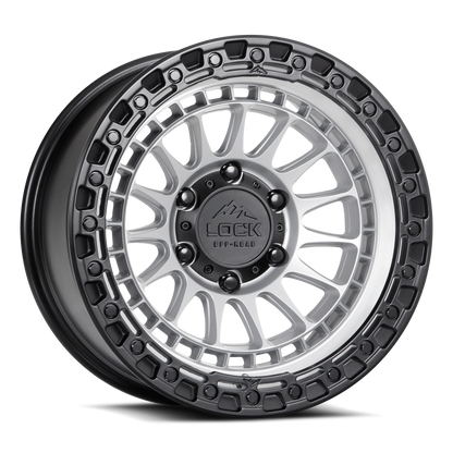 Lock Off-Road Wheels MOJAVE - マットシルバー