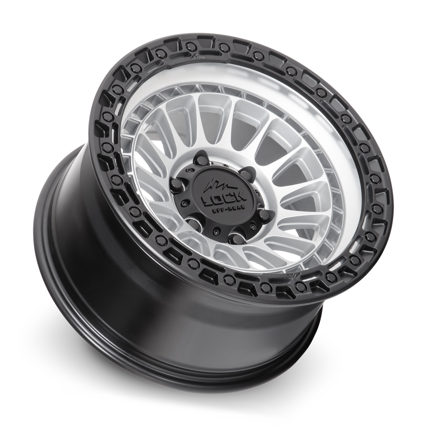 Lock Off-Road Wheels MOJAVE - マットシルバー