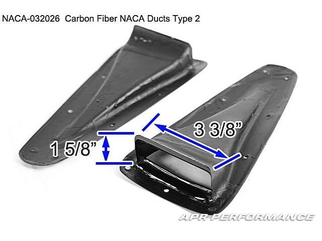 APRパフォーマンス NACA ダクト タイプ 2 - NACA-032026