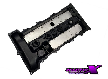 Mazworx - SR20 ビレットバルブカバー SR20VE FR車用(縦置きエンジン) (13264-P1)