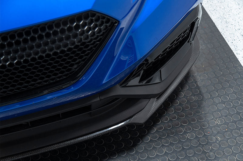 OLM Sスタイル カーボンフロントリップ - 2022+ WRX用