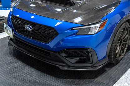 OLM Sスタイル カーボンフロントリップ - 2022+ WRX用