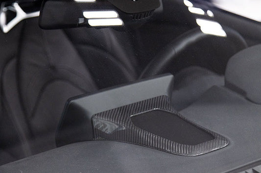OLM LE カーボンファイバー センター スピーカーカバー - 2020 スープラ用