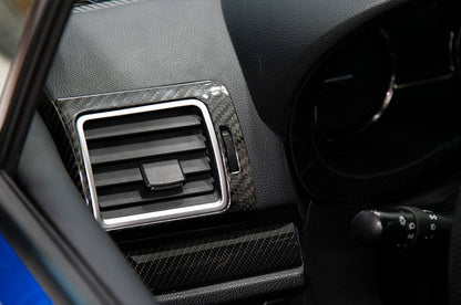 OLM ドライカーボンファイバー エアベントカバー - 2015-2021 WRX / STI用
