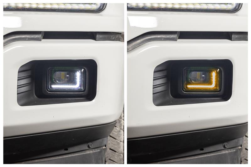 OLM 2015-2020 F150 フォグライト 白／アンバーDRL＋ウインカー付