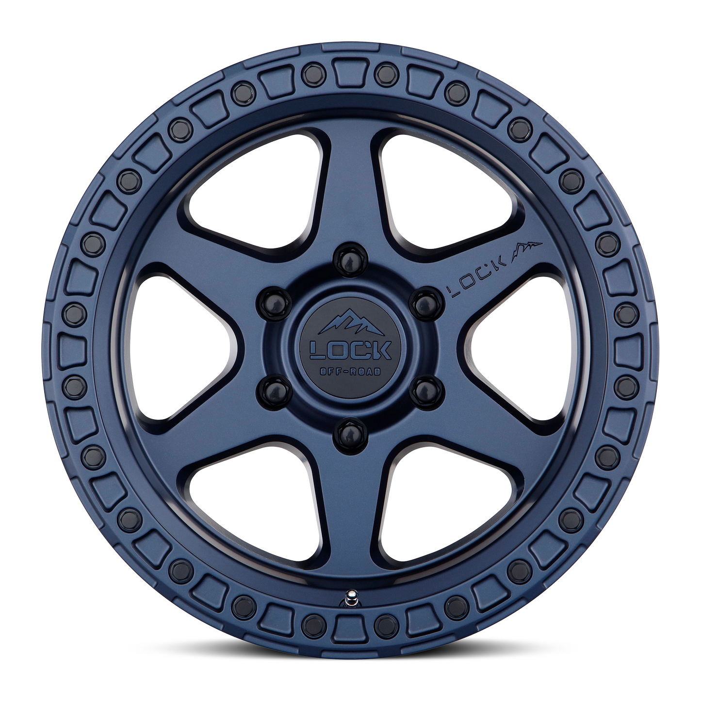 Lock Off-Road Wheels OLYMPUS- マットブルー
