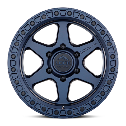 Lock Off-Road Wheels OLYMPUS- マットブルー