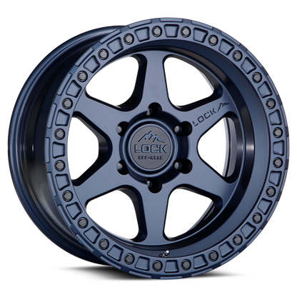 Lock Off-Road Wheels OLYMPUS- マットブルー