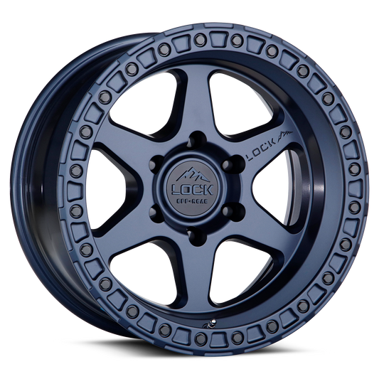 Lock Off-Road Wheels OLYMPUS- マットブルー