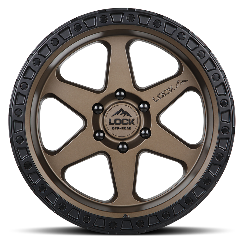 Lock Off-Road Wheels OLYMPUS - マットデザートブロンズ
