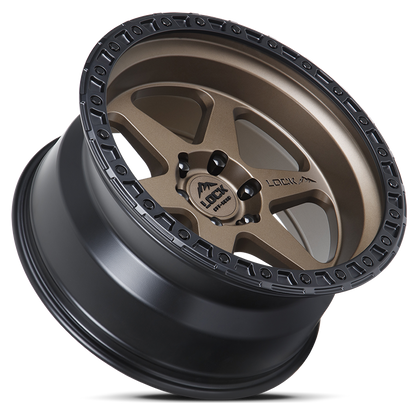 Lock Off-Road Wheels OLYMPUS - マットデザートブロンズ
