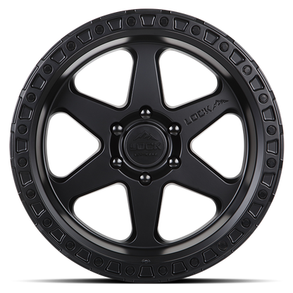 Lock Off-Road Wheels OLYMPUS- マットブラック