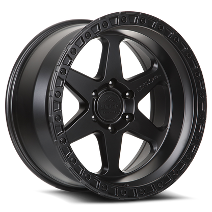Lock Off-Road Wheels OLYMPUS- マットブラック