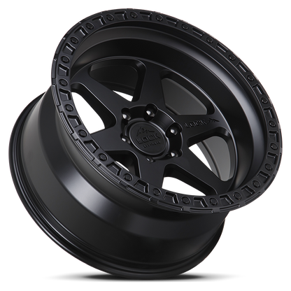 Lock Off-Road Wheels OLYMPUS- マットブラック