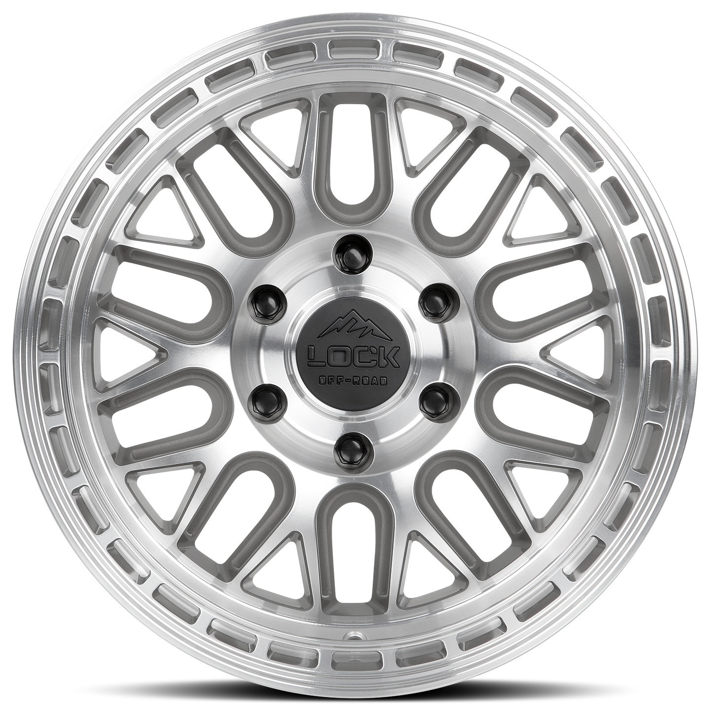 Lock Off-Road Wheels ONYX - マシンフェイス ポリッシュ