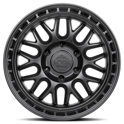Lock Off-Road Wheels ONYX - マットブラック