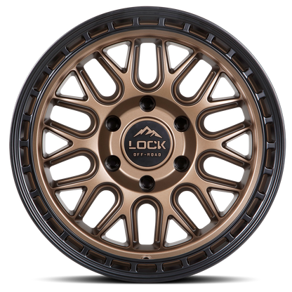 Lock Off-Road Wheels ONYX - マットブロンズ