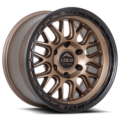 Lock Off-Road Wheels ONYX - マットブロンズ
