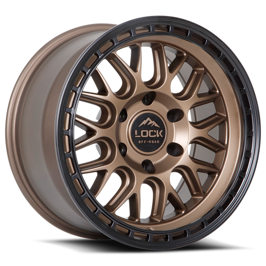 Lock Off-Road Wheels ONYX - マットブロンズ