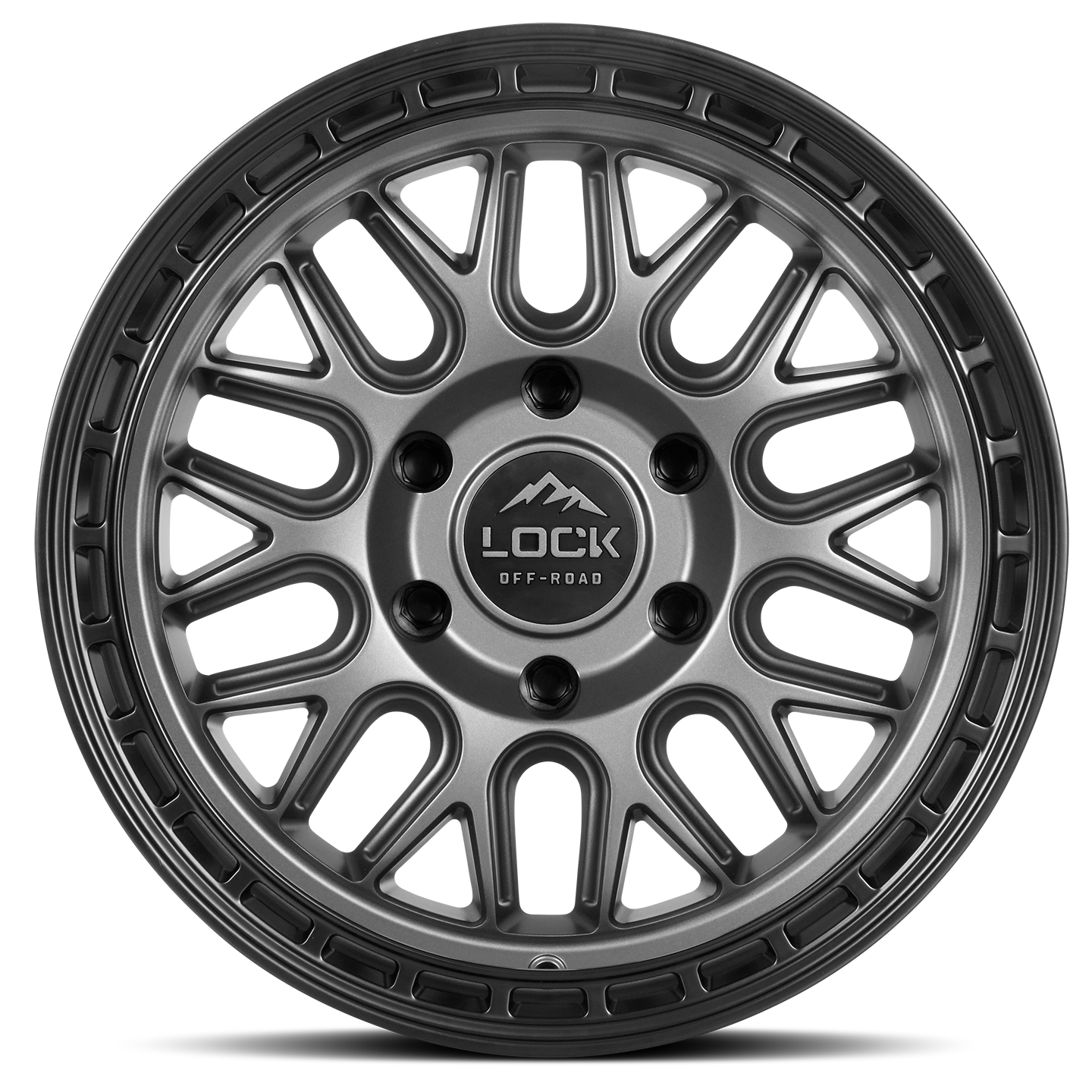 Lock Off-Road Wheels ONYX - マットグレー
