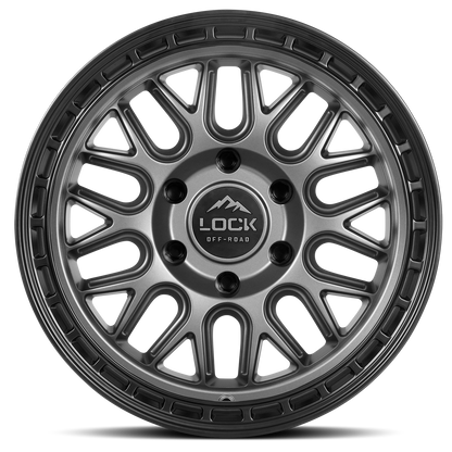 Lock Off-Road Wheels ONYX - マットグレー