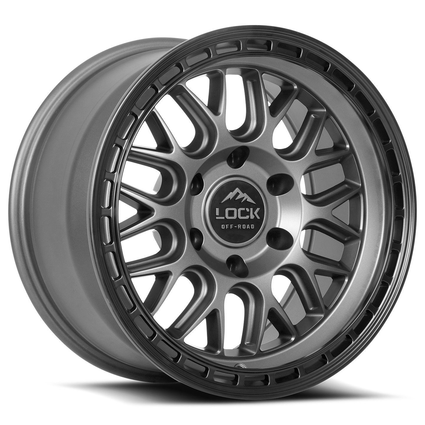 Lock Off-Road Wheels ONYX - マットグレー