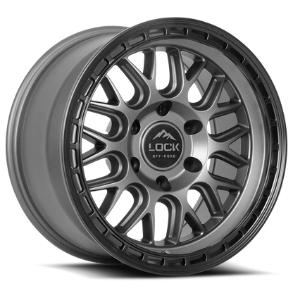 Lock Off-Road Wheels ONYX - マットグレー