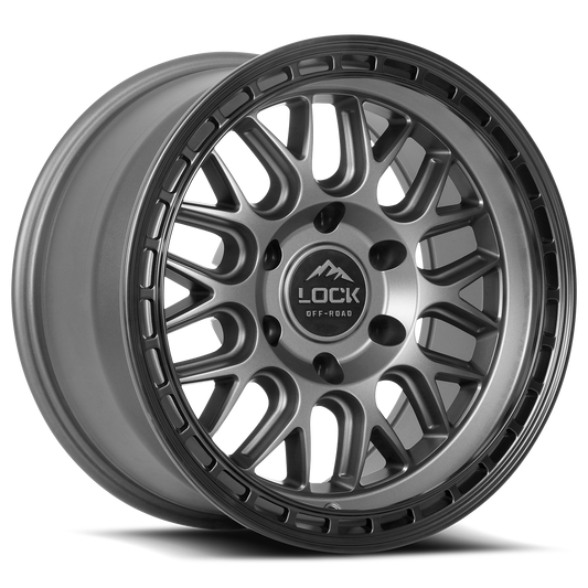 Lock Off-Road Wheels ONYX - マットグレー