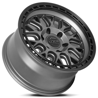 Lock Off-Road Wheels ONYX - マットグレー