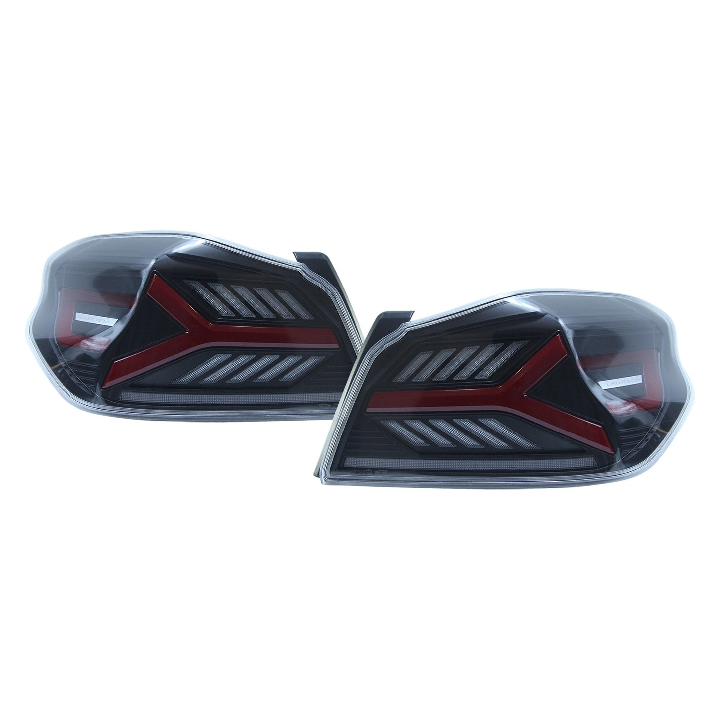 OLM Y-Spec LEDテールランプ（クリアレンズ レッドオプティック）- 2015-2021 WRX/STI用