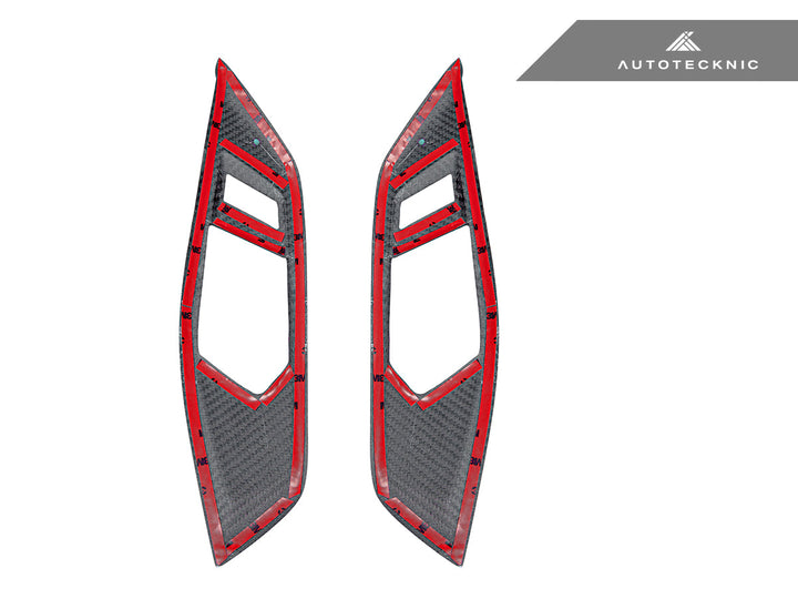 Autotecknic G8X M3 / M4 ドライカーボン インテリアドアハンドル トリムセット