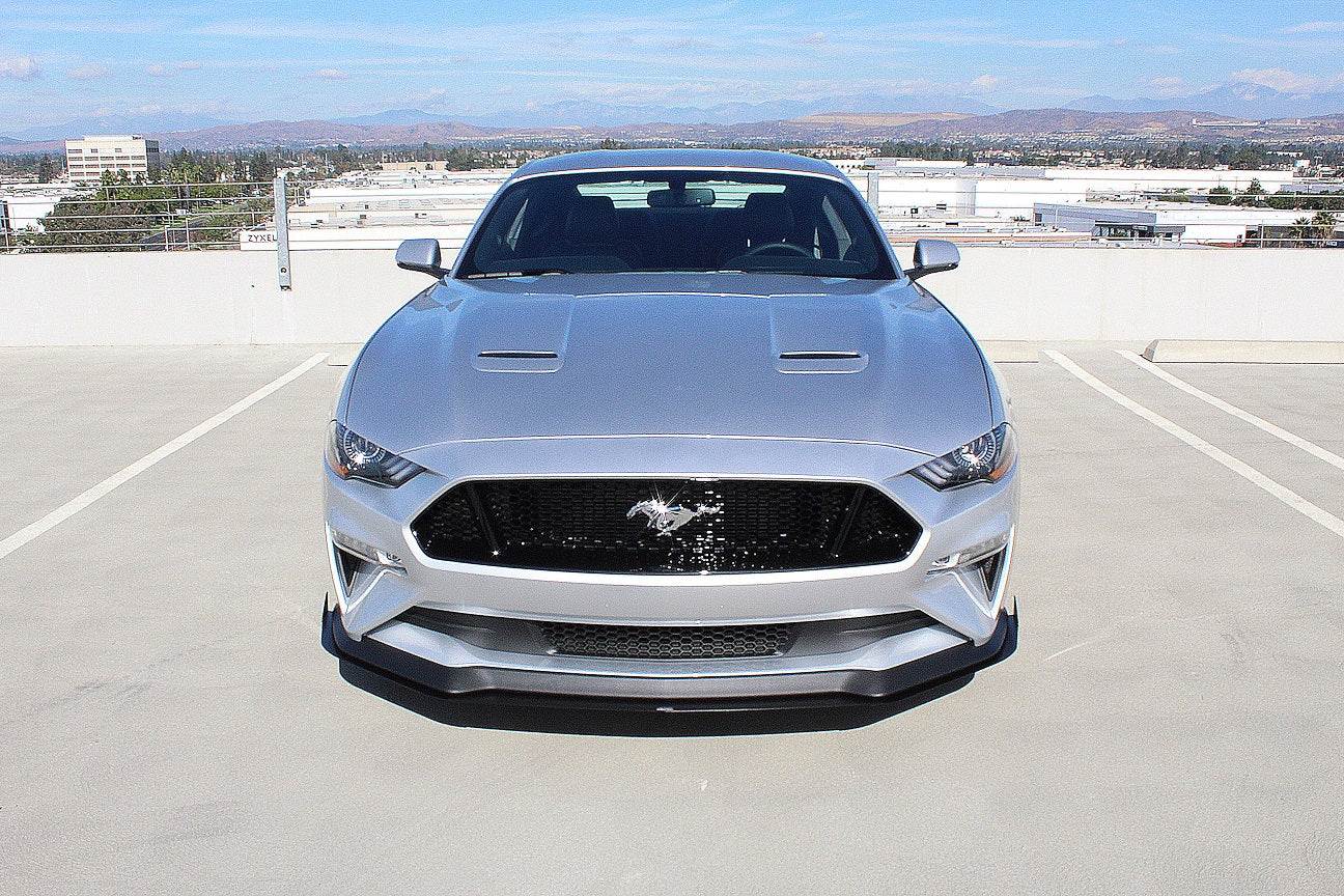 Rally Innovations 2018-2023 フォード マスタング 3ピース フロントスプリッター [FO-P8T-FSP-03]