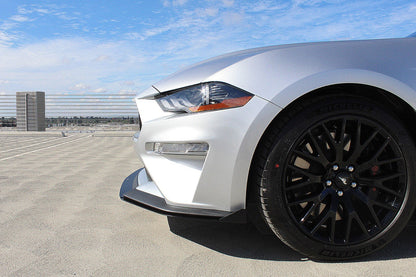 Rally Innovations 2018-2023 フォード マスタング 3ピース フロントスプリッター [FO-P8T-FSP-03]