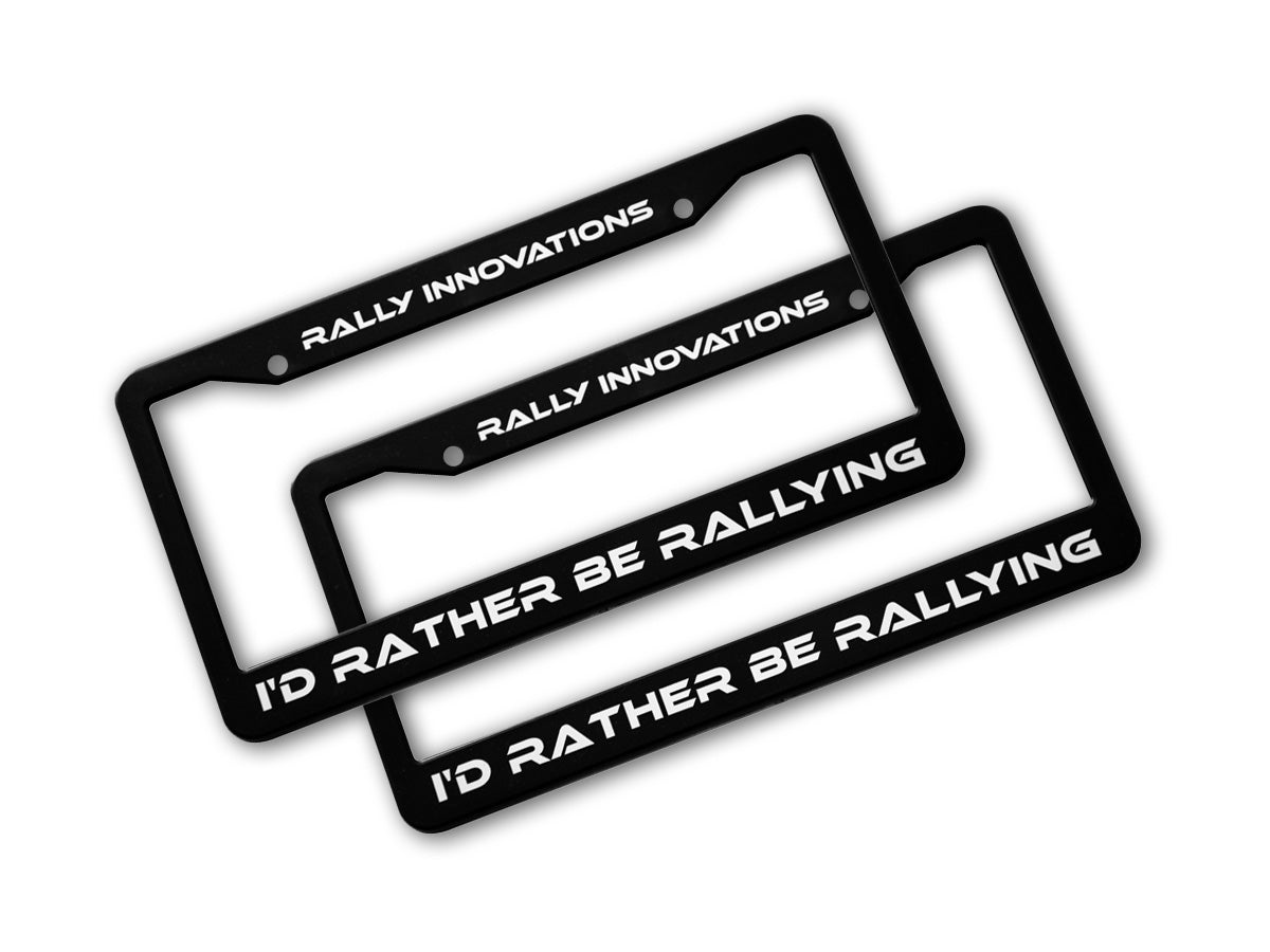 Rally Innovations ナンバープレートフレームセット [RI-LGO-FRM-02]
