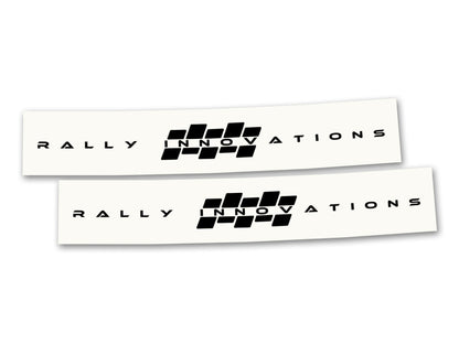 Rally Innovations モダンロゴステッカー [RI-LGO-STK-02]
