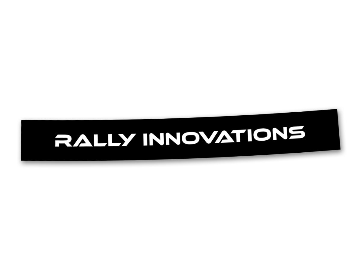 Rally Innovations ウィンドシールドバナー [RI-LGO-BNR-01]